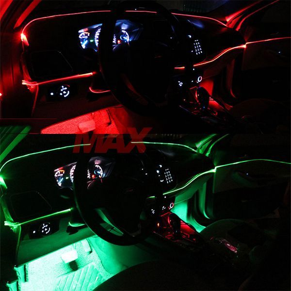 Buy Universal Car Vehicle Interior Dashboard Door Ambient EL Neon Wire